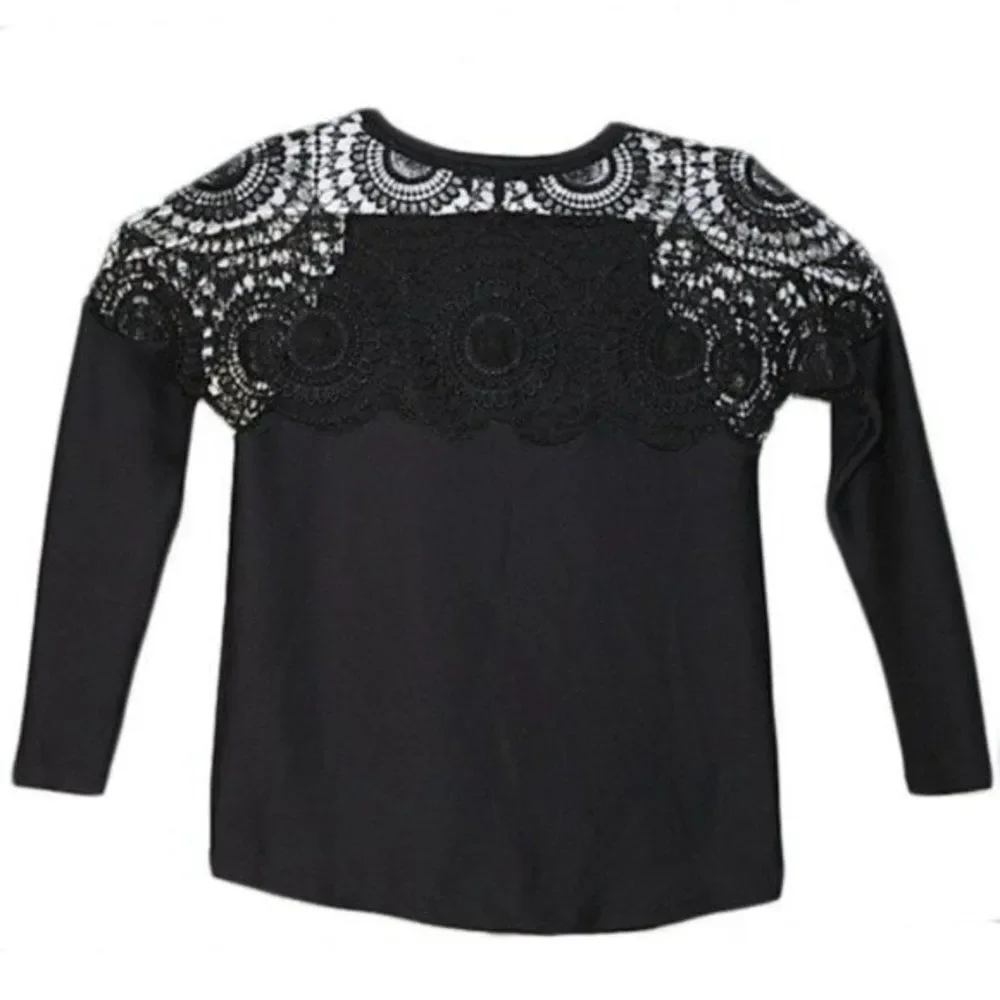 Generation Love Detailed Back Long Sleeve Top S